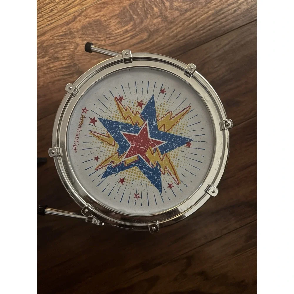 American Girl Logan's Rhythmic Drum Set Logan Everett Incomplete